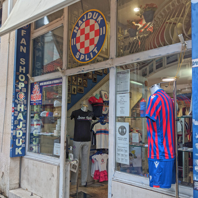 Hajduk Split fan shop